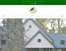 Tablet Screenshot of greenheronbandb.com